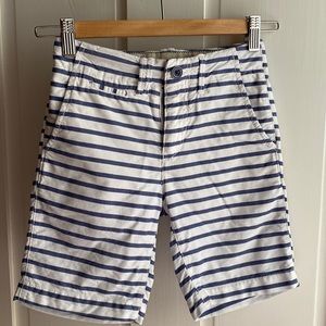 Boys Breton stripe Gap short size 6 EUC